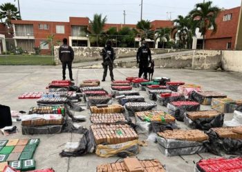 Estado de Excepción deja 150 detenidos y 6,7 toneladas de droga incautadas en Ecuador