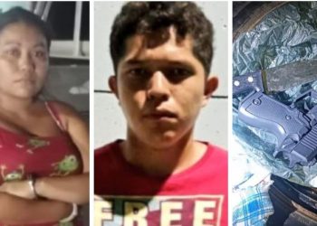 Capturan a compañera de vida del hombre que asaltó con arma de juguete en Santa Tecla