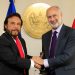 Vicepresidente Ulloa expone a ministro británico estrategia de seguridad en El Salvador