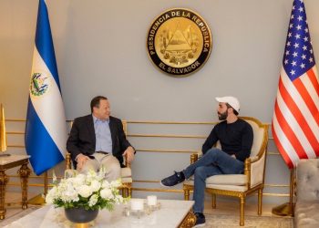 Presidente Nayib Bukele se reúne con embajador de EE.UU.