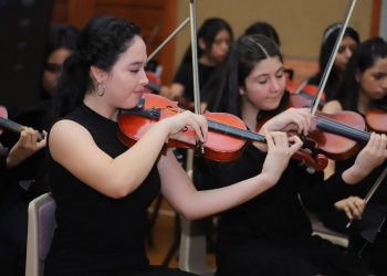 Llevan a cabo concierto de la Filarmónica Juvenil en San Vicente