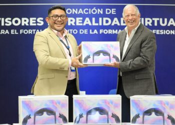OIM dona visores de realidad virtual a Insaforp