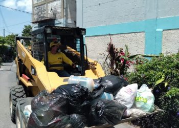 El MOP sigue recolectando basura en Mejicanos