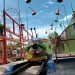 Comienza instalación del campo de la feria en Santa Ana