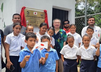 Embajada de Japón apoyó proyecto de agua en Berlín, Usulután