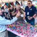 Excombatientes y veteranos participan en feria de Santa Ana