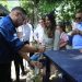Más de 100 familias fueron beneficiadas con  agua potable en el lago de Coatepeque
