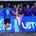 Selecta de playa de El Salvador inauguró nuevo estadio con goleada y fiesta en la grada