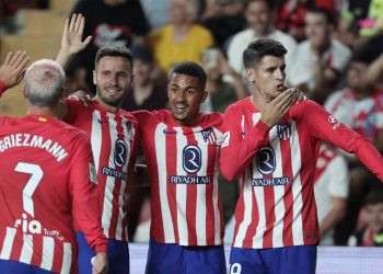 Lluvia de 7 goles del Atlético de Madrid para pasar por encima del Rayo