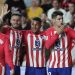 Lluvia de 7 goles del Atlético de Madrid para pasar por encima del Rayo