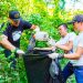 Desarrollan jornada de limpieza en cerro Tecana de Santa Ana