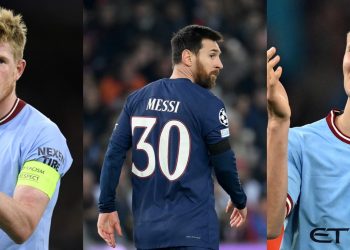 De Bruyne, Haaland y Messi, nominados a Jugador del Año de la UEFA