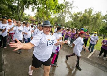 El Instituto de Pensiones desarrolla caminata
