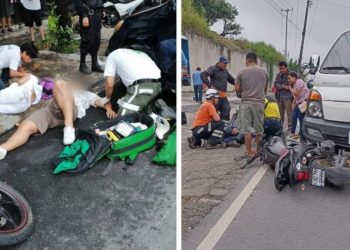 Una enfermera y cuatro motociclistas entre las víctimas de accidentes de tránsito