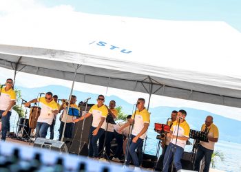 Orquesta de Centros Penales alegró a los visitantes del Parque Recreativo Apulo