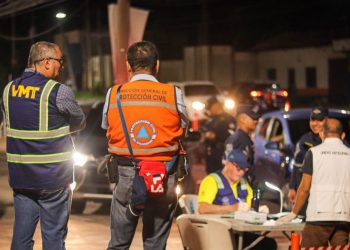 Conductores peligrosos detenidos se redujeron en un 4.3 % en vacaciones agostinas 2023