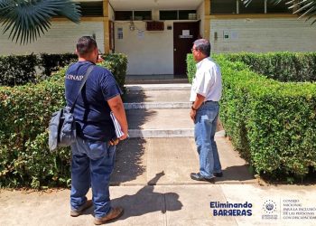 El Conaipd verifica que los espacios sean adecuados para personas con discapacidad