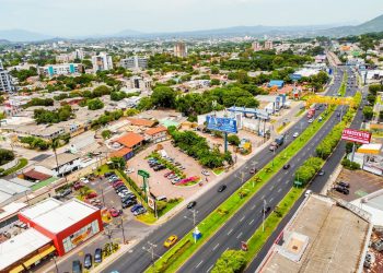 Inician trabajos de señalización vial en bulevar Los Próceres
