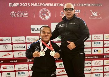 Herbert Aceituno conquista medallas de plata en Mundial de Parapowerlifting en Dubai