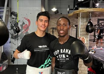 Boxeador Sammy Contreras enfocado en Santiago 2023