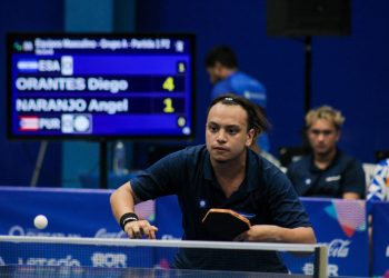 Tenismesista Diego Orantes competirá en Santiago 2023