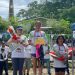 Salvador Cañas y Diana Luna triunfaron en Segunda Carrera Atlética de Chinameca