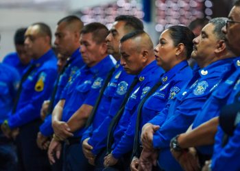 El Cuerpo de Agentes Metropolitanos (CAM) de San Salvador conmemora su 137 aniversario