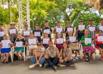 Excombatientes y veteranos participan de talleres de salud mental en Ilobasco, Cabañas