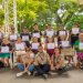 Excombatientes y veteranos participan de talleres de salud mental en Ilobasco, Cabañas