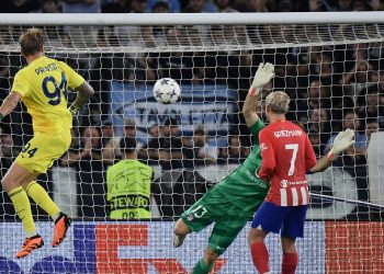 ¡Locura en Roma! El arquero de la Lazio le empata al Atlético sobre la hora