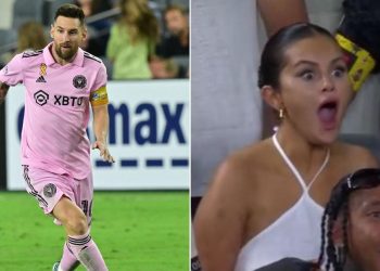 VIDEO: Selena Gómez vivió al máximo la magia de Messi en el Inter Miami vs Los Ángeles FC