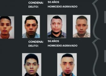 Pandilleros de la Mao Mao condenados hasta con 56 años de cárcel por dos homicidios