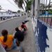 Niños se resguardan ante balacera en Guayaquil