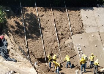 Las obras de protección en el bulevar del Ejército tienen un avance del 90 %