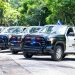 Fuerzas especiales policiales reciben vehículos caza pandilleros