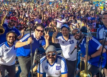 Adhesivo representó a El Salvador en el escenario principal del Supernova International Ska Festival