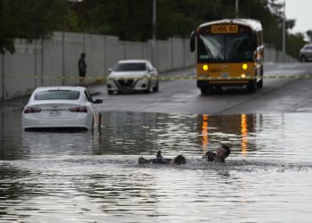 Las Vegas: de la opulencia al caos por lluvias e inundaciones