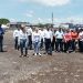 Representantes de empresas inspeccionan donde harán mercado en San Miguel