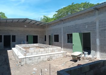 Residencia universitaria para mujeres en la FMO-UES de San Miguel tiene un 90 % de avance