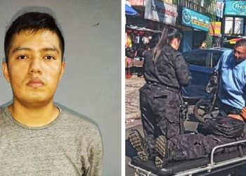 Capturan a motociclista que atropelló a agente policial en Lourdes