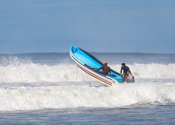 Oleaje alto en la costa salvadoreña se mantendrá hasta el 8 de septiembre