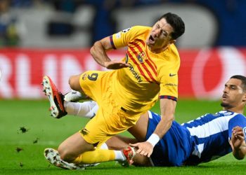 Robert Lewandowski es duda para el clásico Barcelona-Real Madrid