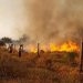 Incendios forestales sumen en tinieblas a la ciudad más poblada de Bolivia