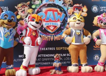 La película infantil «Paw Patrol» en lo más alto de la taquilla norteamericana