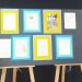 Adolescentes exponen sus dibujos en El Rosario, La Paz
