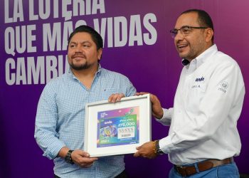 Lotería Nacional celebra sorteo dedicado a ANDA