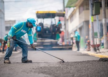 Corredor Rubén Darío en etapa de asfaltado