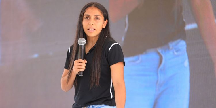 Samaria Gómez, seleccionada nacional. Foto: David Martínez