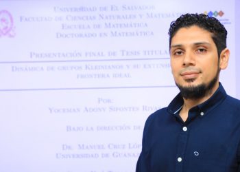Universidad de El Salvador graduará al primer doctor en Matemáticas