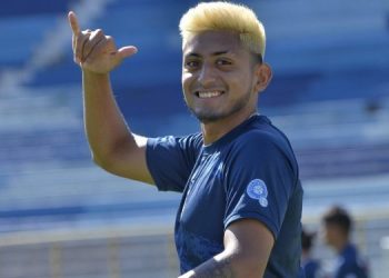 Amando Moreno jugó con su equipo en la misma fecha en que la Azul enfrentaba a Martinica